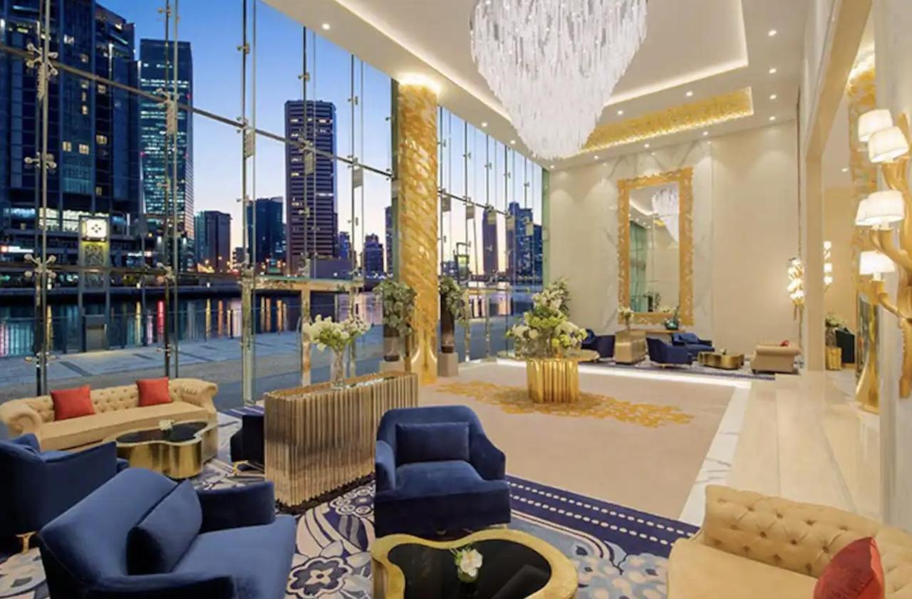 Luxury Hotel Apartment With A Canal View Dubaj Exteriér fotografie