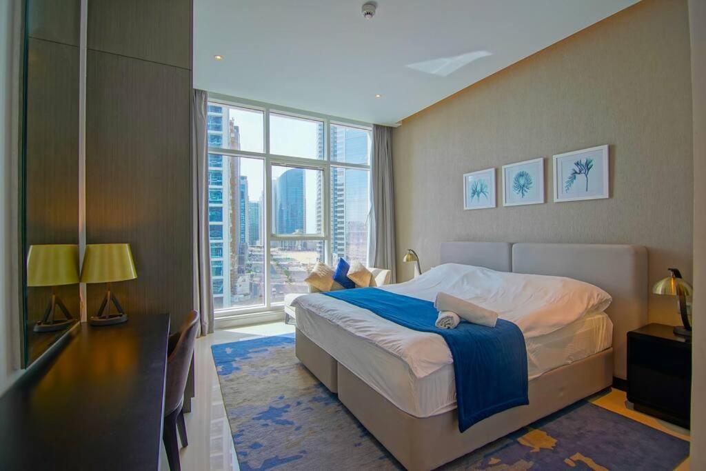 Luxury Hotel Apartment With A Canal View Dubaj Exteriér fotografie