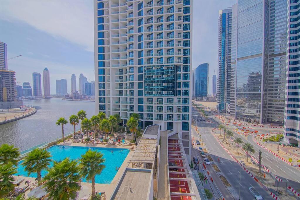 Luxury Hotel Apartment With A Canal View Dubaj Exteriér fotografie